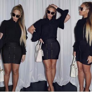 House of CB Orsina bandage skirt